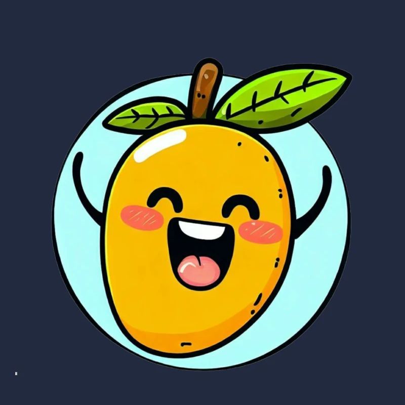 Fröhliche Mango