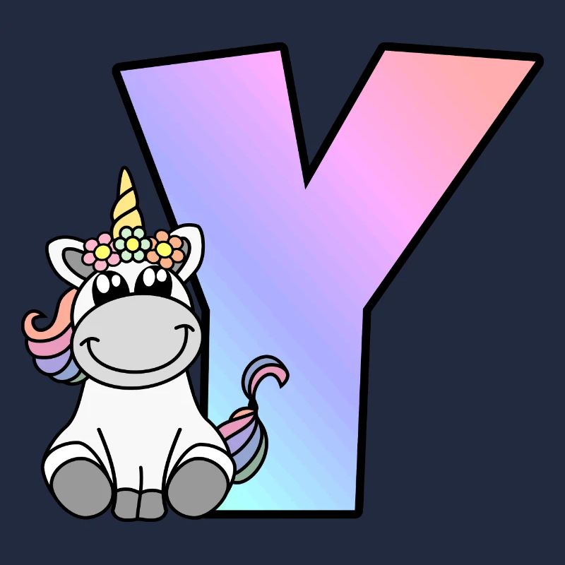 Licorne Lettre Y