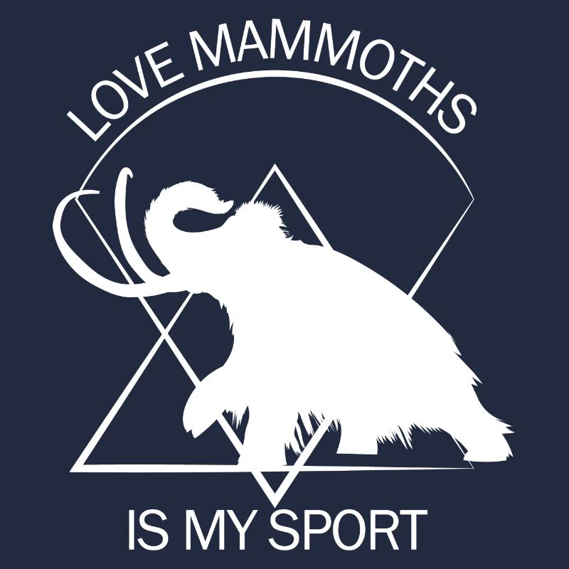 Lustiges Mammut Steinzeit Eiszeit Design Urzeit