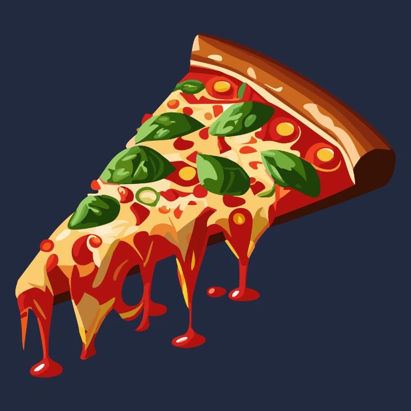 Pizzastück 3D