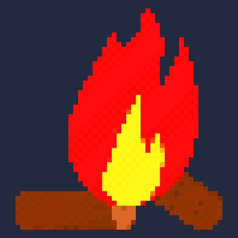 Pixel Feuer pixel fire