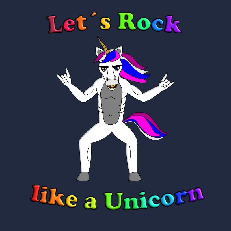 rockendes Einhorn