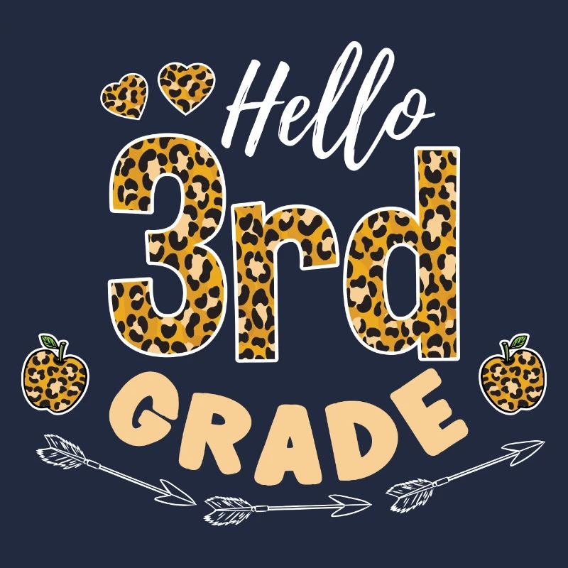 Hello 3rd Grade Leopard-Lehrer