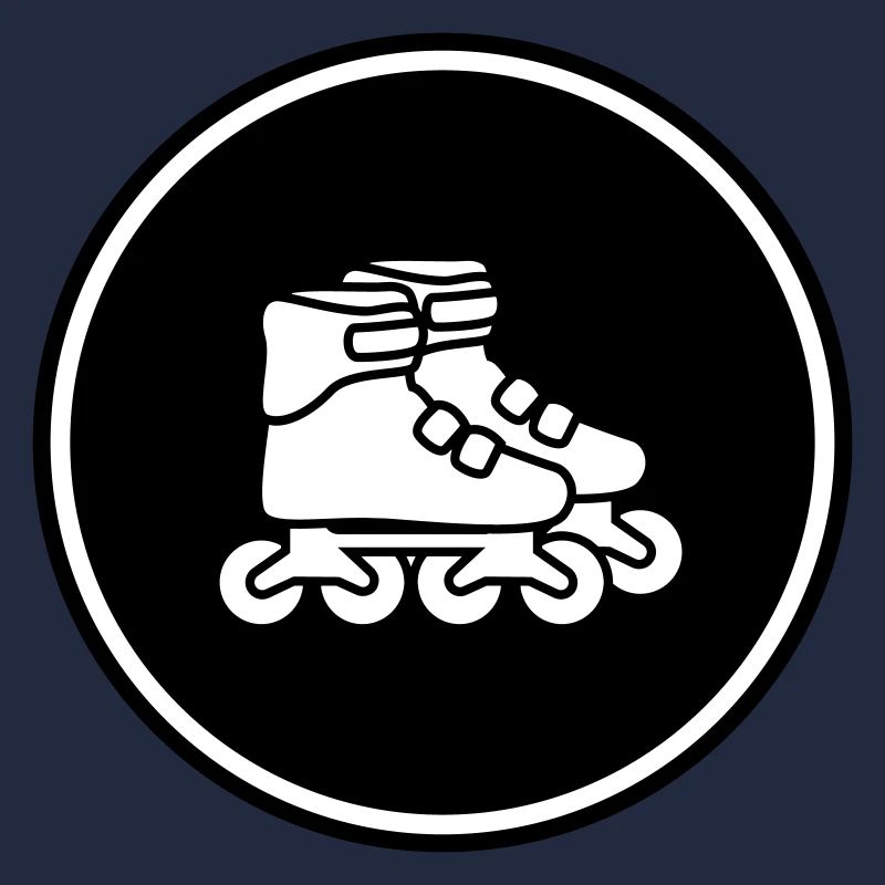 Inline skates symbol