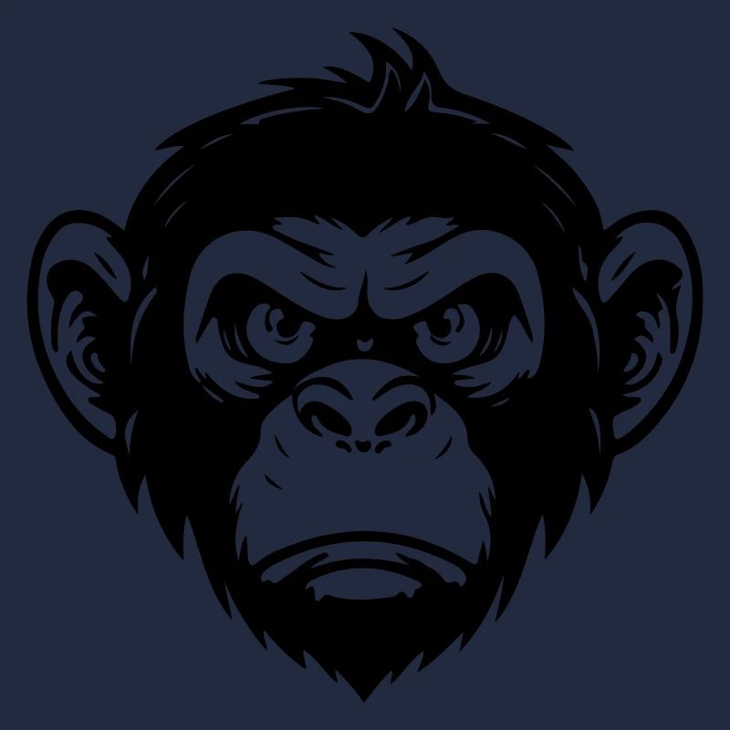 Affe Kopf