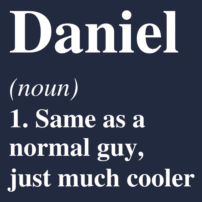 Daniel Définition Cool Nom Dire Cadeau