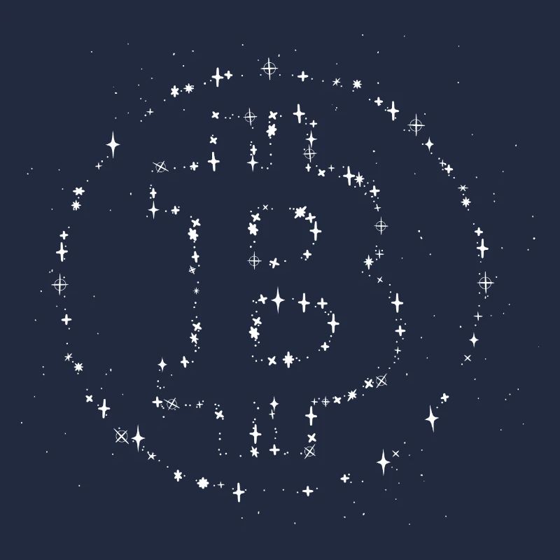 Bitcoin Sternbild - Kryptowährung