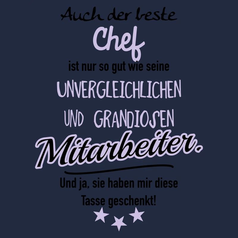 bester Chef grandiose Mitarbeiter