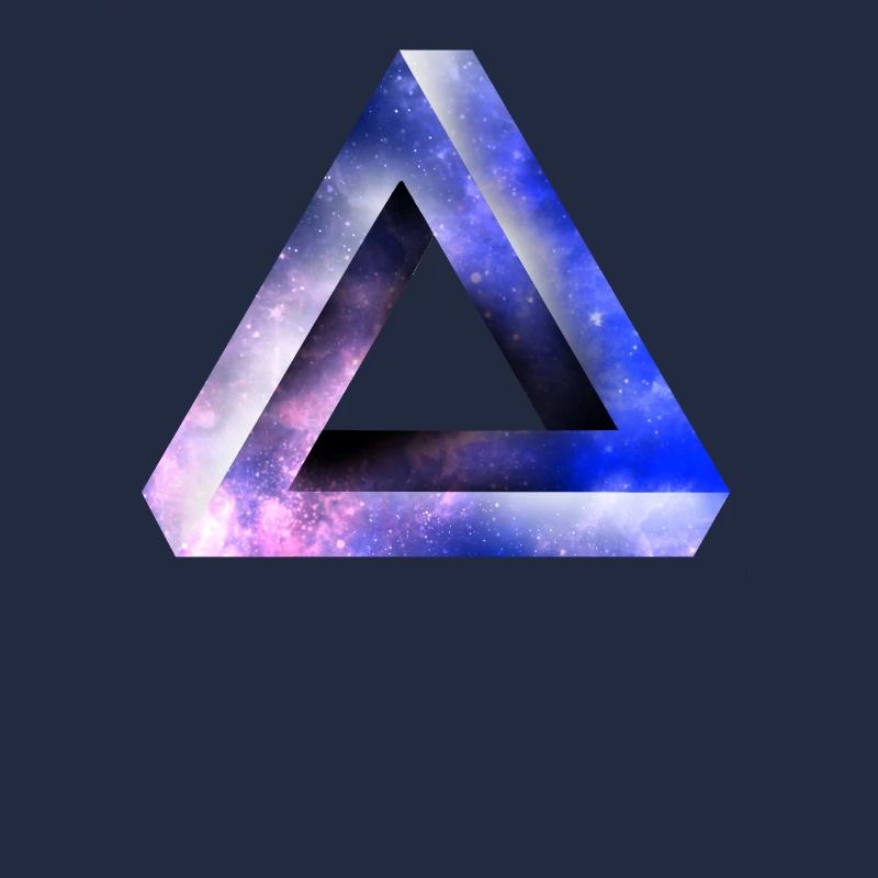 optical illusion triangle