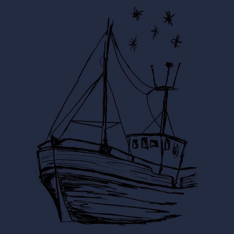 Zeichnung Schiff
