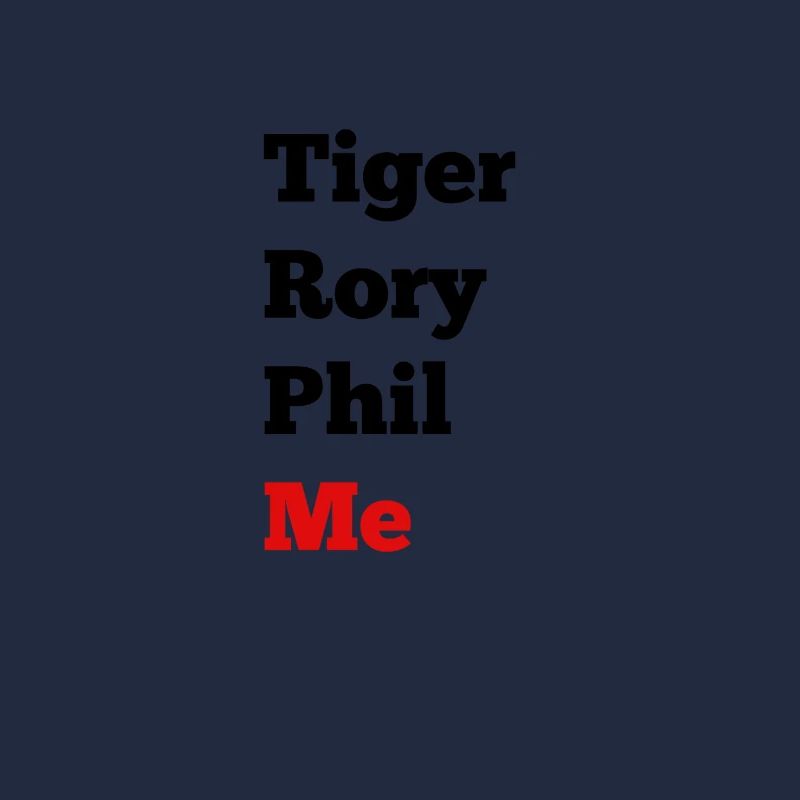 Tiger, Rory, Phil & me
