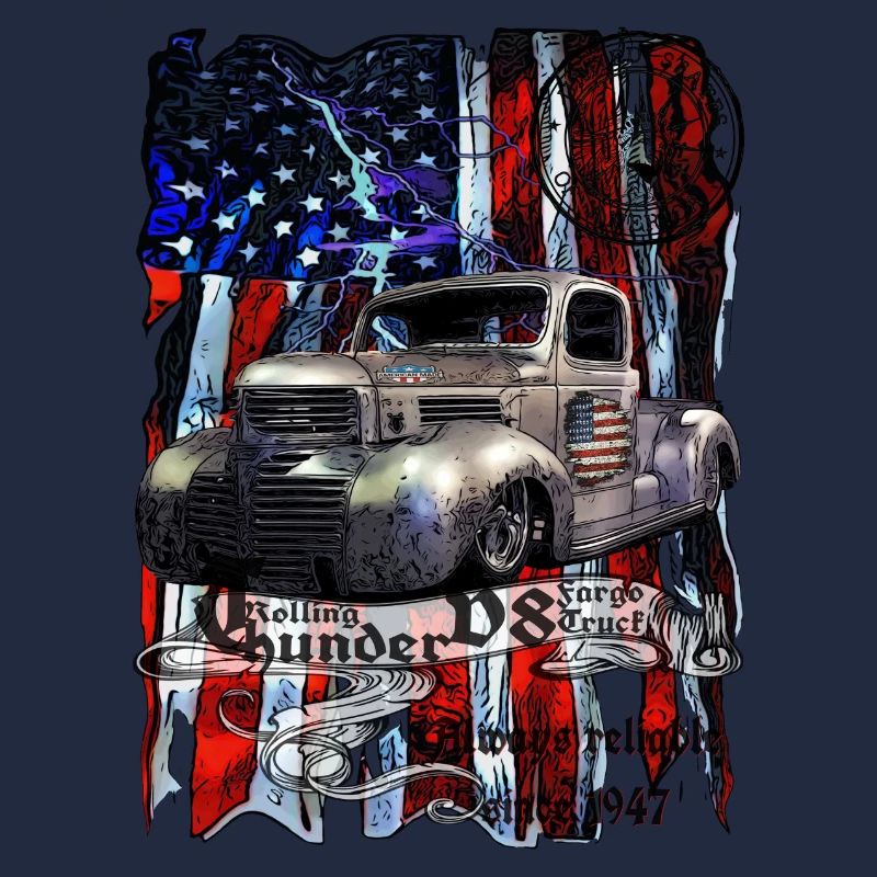 Camionnette Rolling Thunder V8 États-Unis