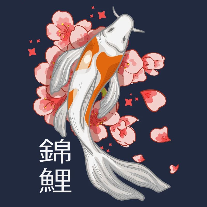 Koi fleurs de poisson fleurs