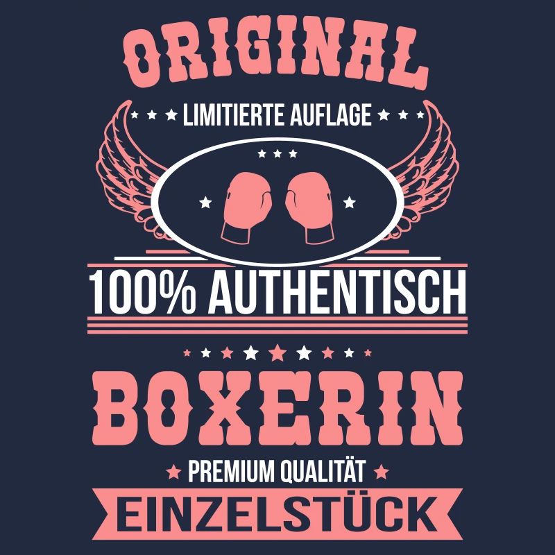 Boxerin - Original 100% Authentisch Einzelstück