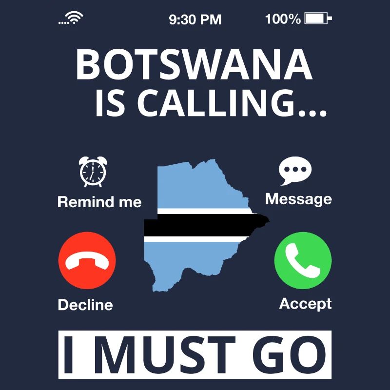 Drapeau du Botswana Drapeau du Botswana Afrique