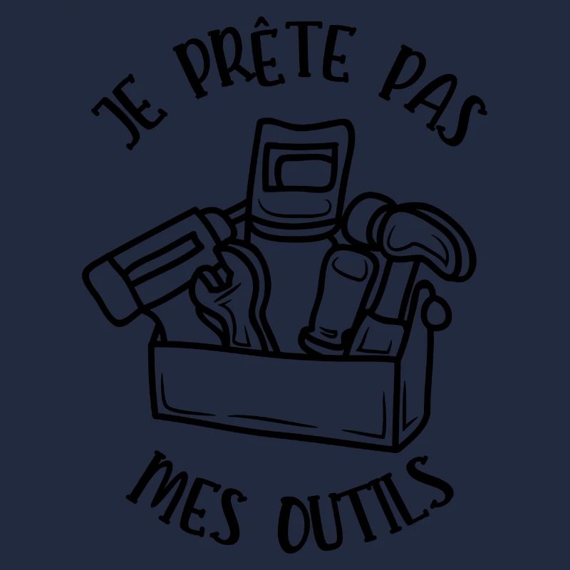 je prête pas mes outils