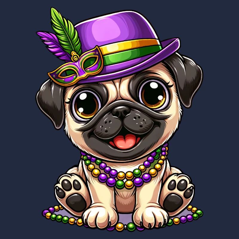 Mardi Gras Comic Mops