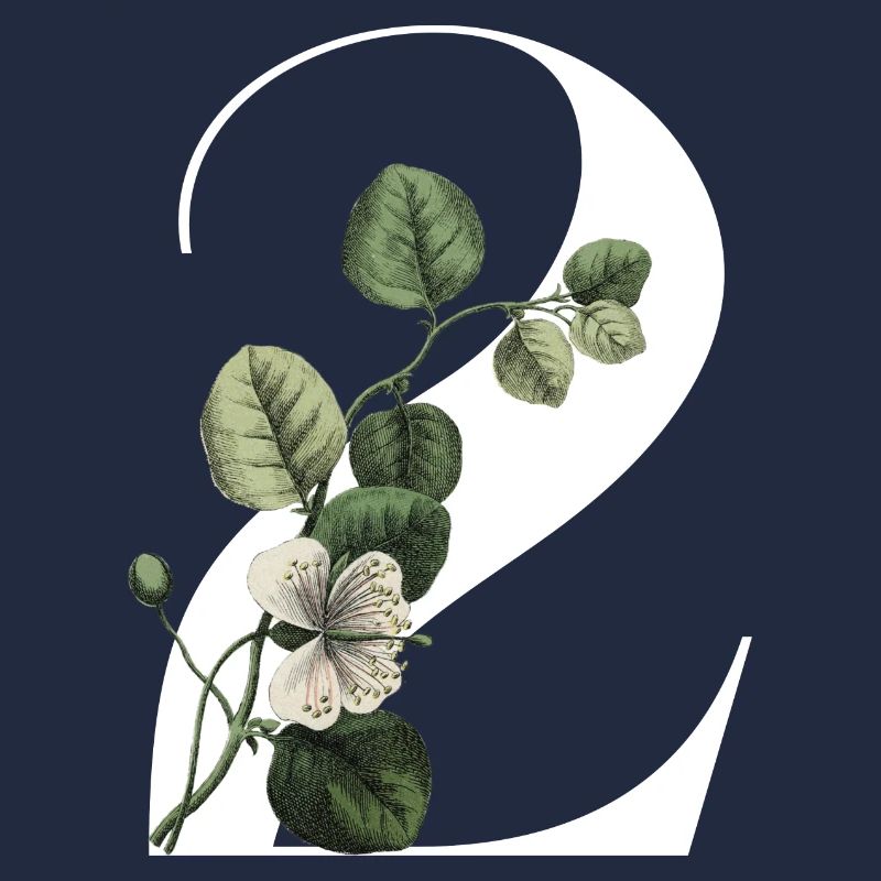 Nummer 2 Blumengrün - 2. Blumengeburtstag