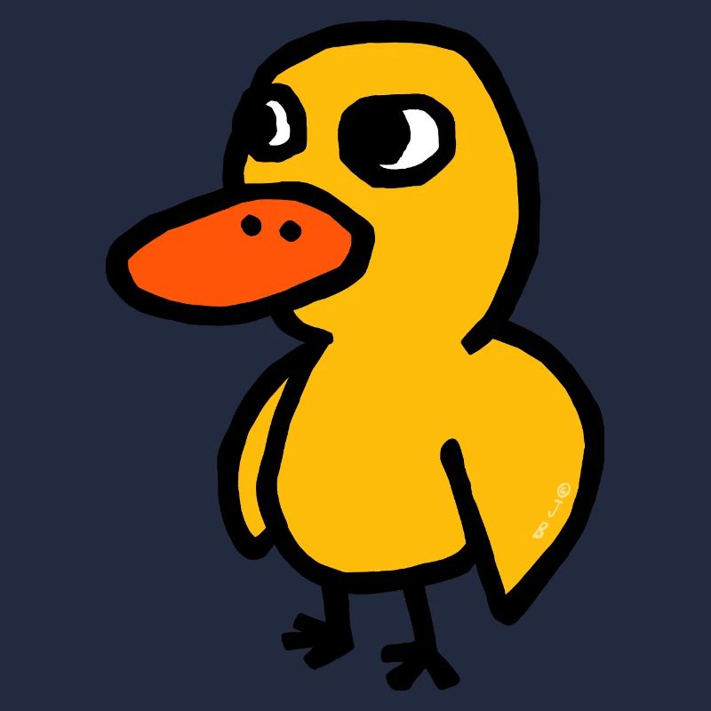Karikatur Ente