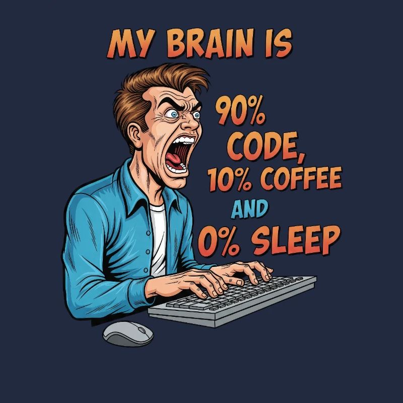 0 % de sommeil : code et puissance du café !