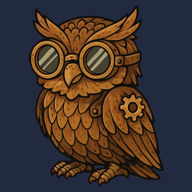 eule steampunk