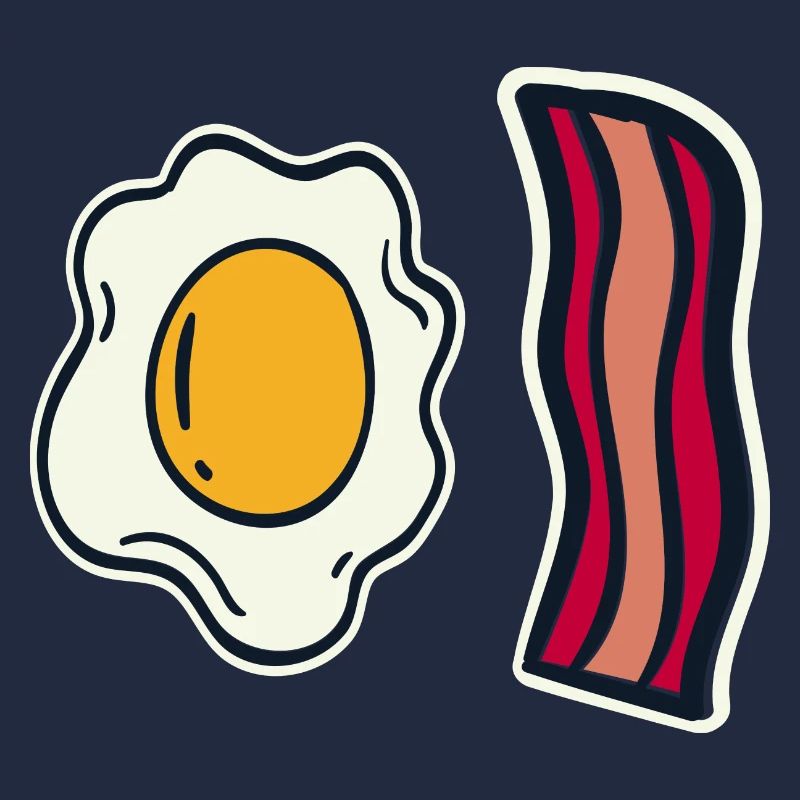 Egg and bacon