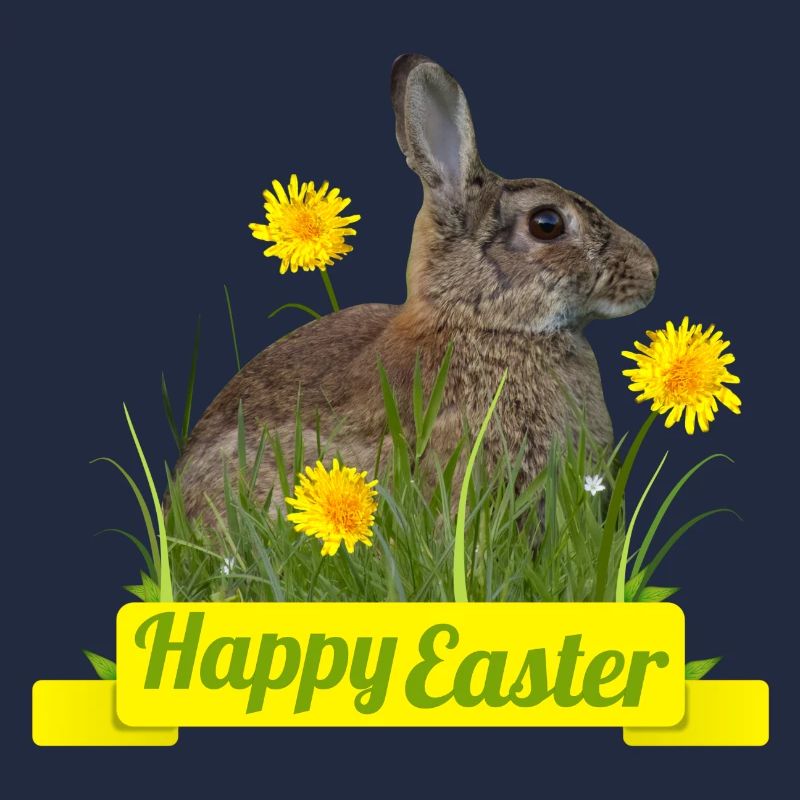 Happy Easter rabbit cony