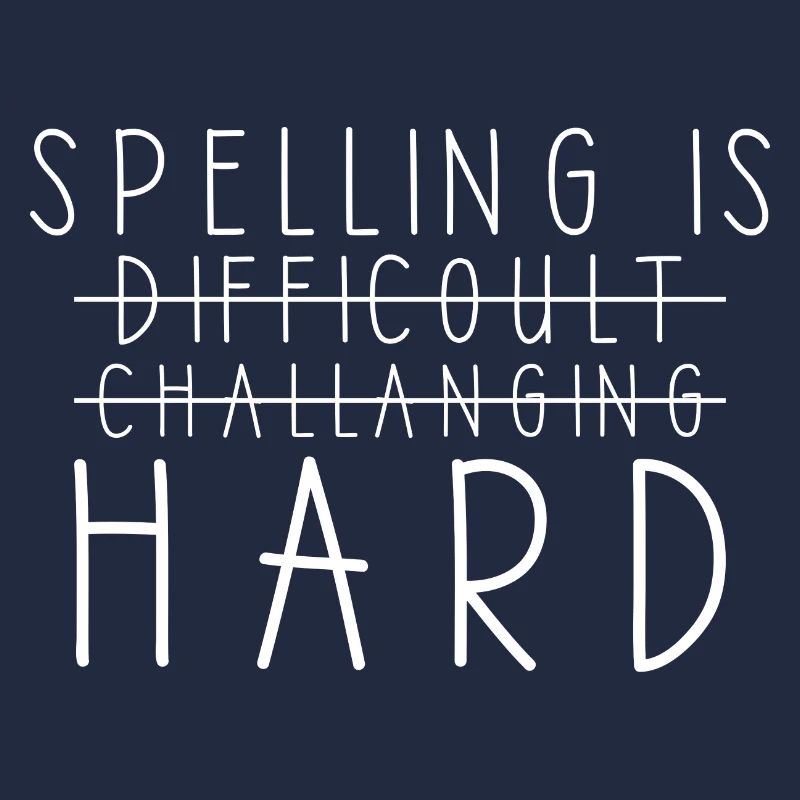 L’orthographe est difficile professeur de grammaire