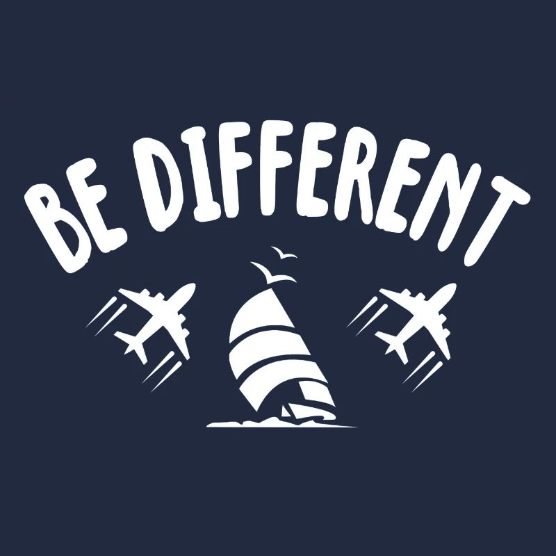 Sei anders Segel oder Fliege