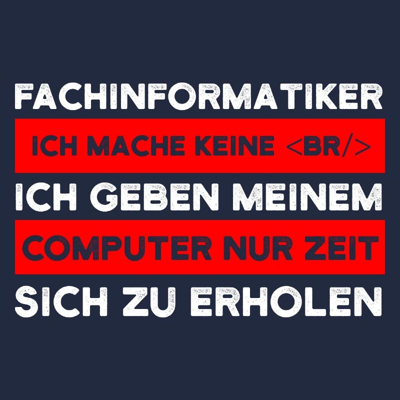 Fachinformatiker Beruf Coder Geschenk