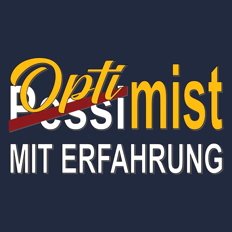 Optimist mit Erfahrung Geschenk