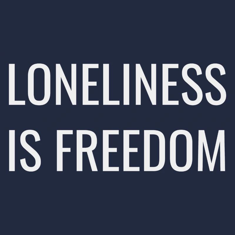 La solitude, c’est la liberté