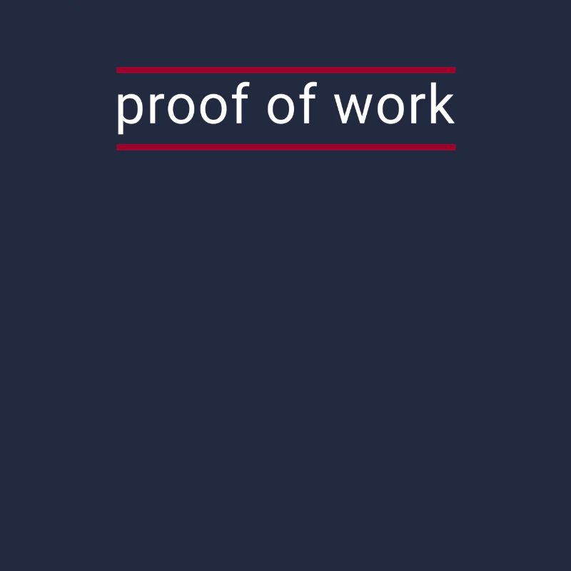 proof of work