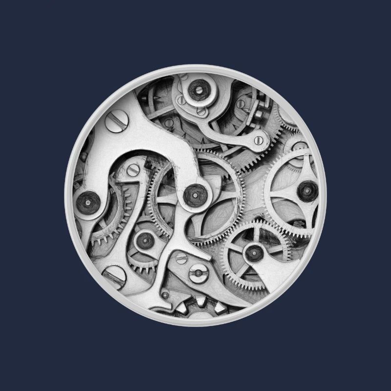 Clock - Clockwork Orange Clockwork Gear Clock