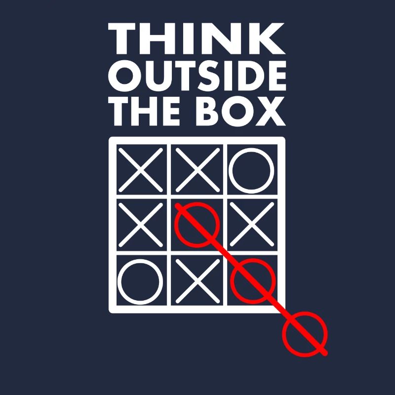 Thinking differently metaphor Think Outside the Box
