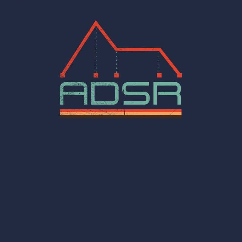 Synthesizer Envelope - ADSR Nerd Analog Retro