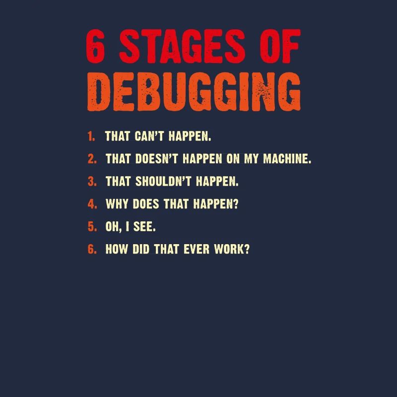 Développeur débogage Computer Scientist Geek Coder