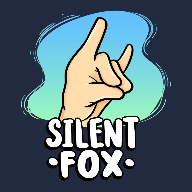 Enseignant Silent Fox pour les élèves tranquilles dans