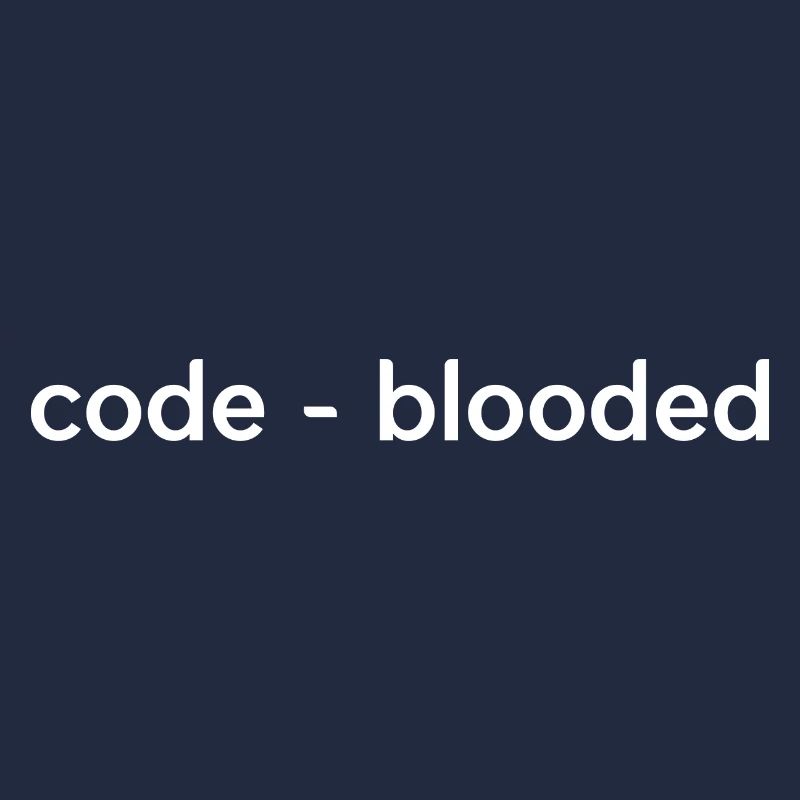 Code Blooded Programming Software Developer Admin