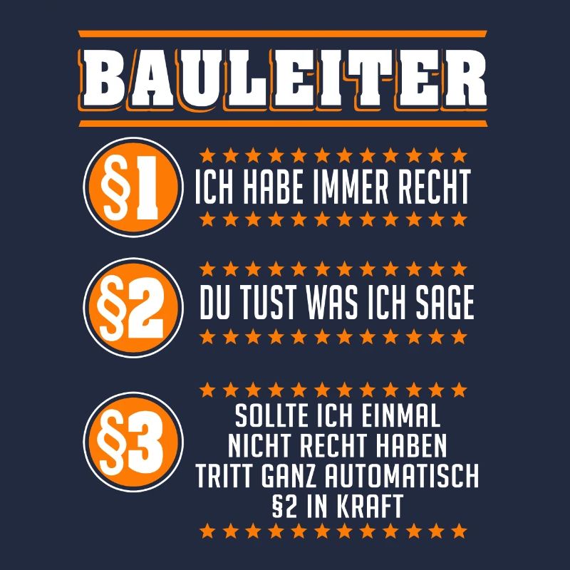 Bauleiter Baustelle Straßenbauer Geschenk