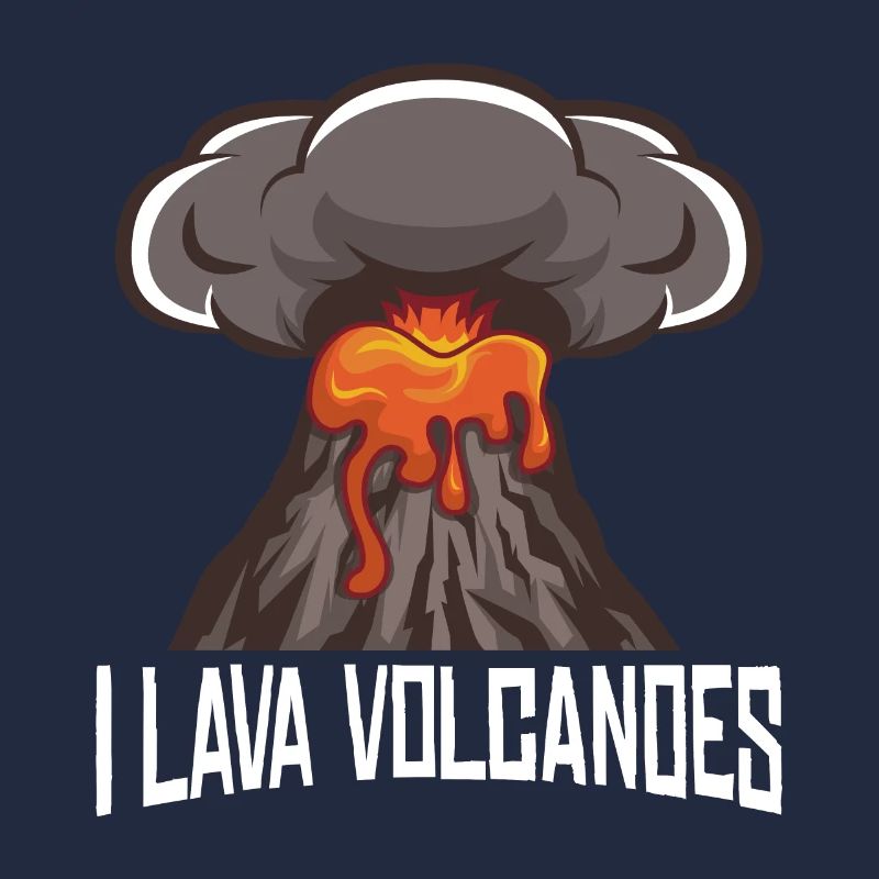 Vulkan Ausbruch Lava