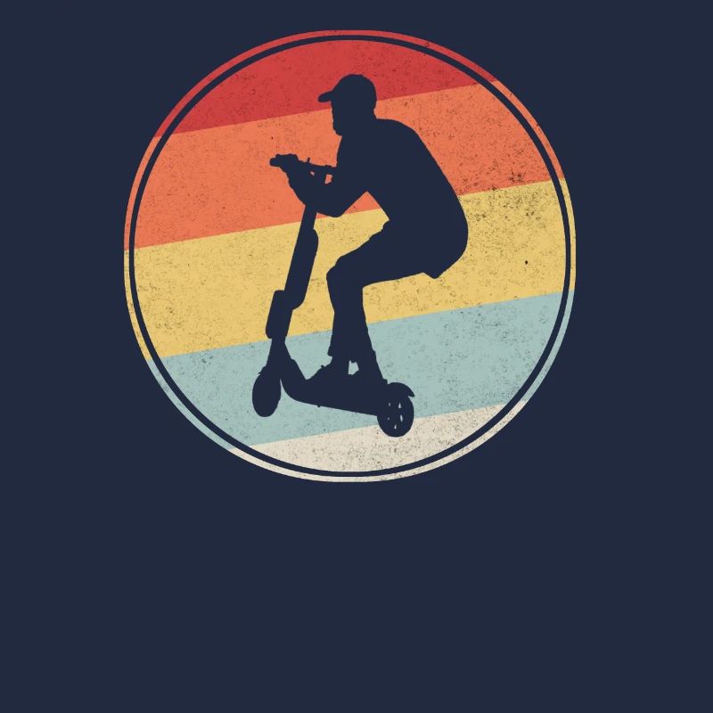 Stunt Scooter Roller Rollerfahrer Geschenk