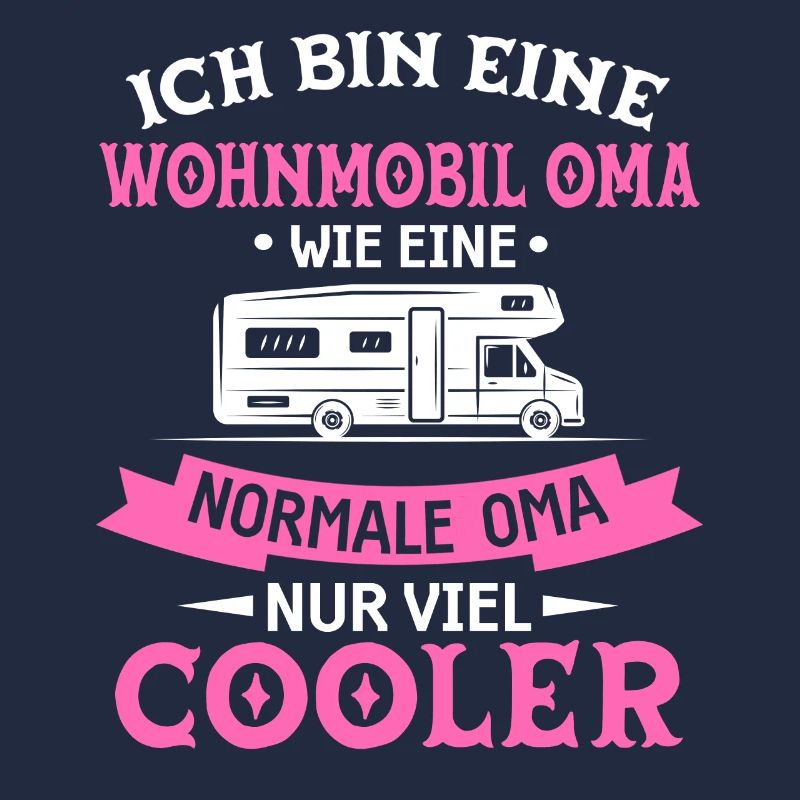 Wohnmobil Oma Wohnwagen Camping Geschenk