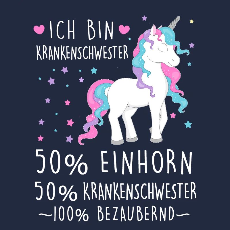 Krankenschwester Einhorn Beruf Geschenk