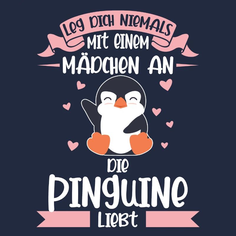 Pinguin Mädchen Vogel Geschenk