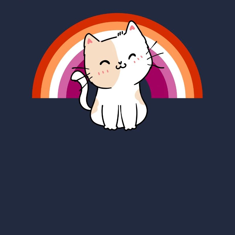 Lesbian Cat Lesbian Pride Cat Geschenk