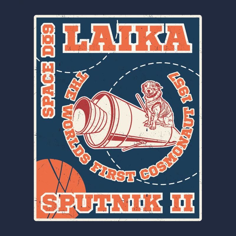 Laika Spoutnik 2 Chien Espace Russie URSS