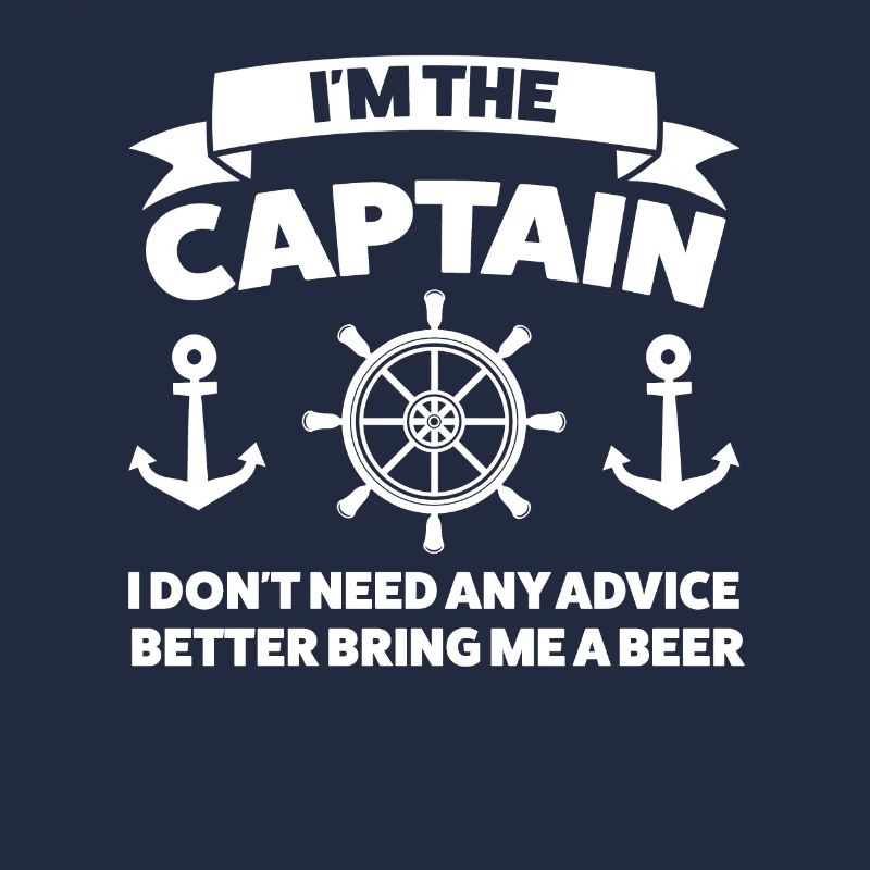 Bootskapitän Bootfahren Geschenk