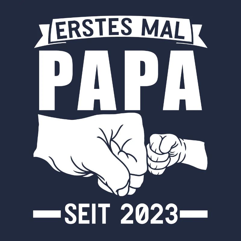 Papa 2023 Werdender Papa Geschenk