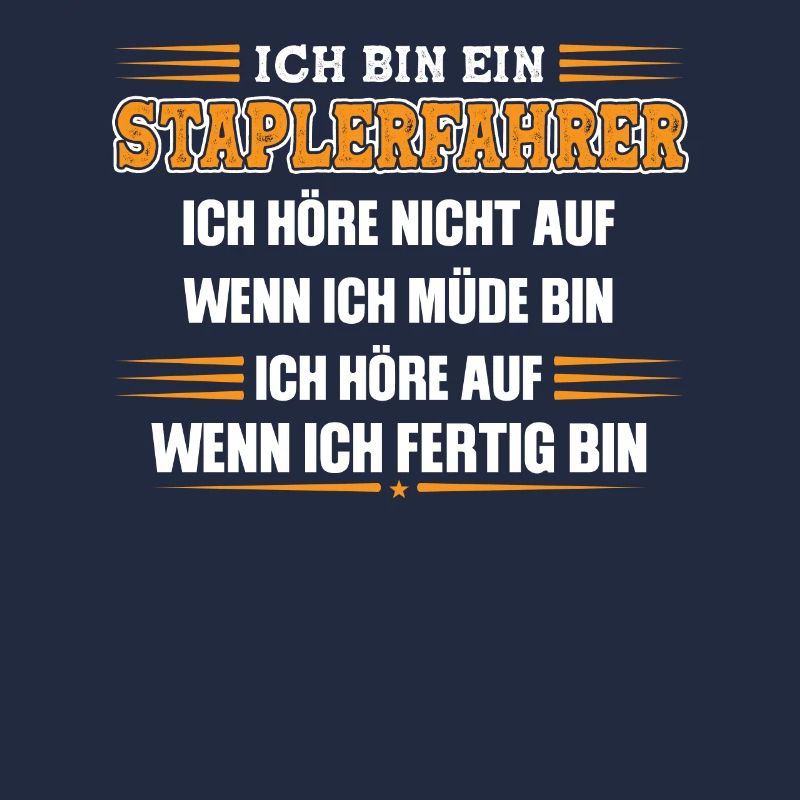 Staplerfahrer Job Gabelstapler Geschenk